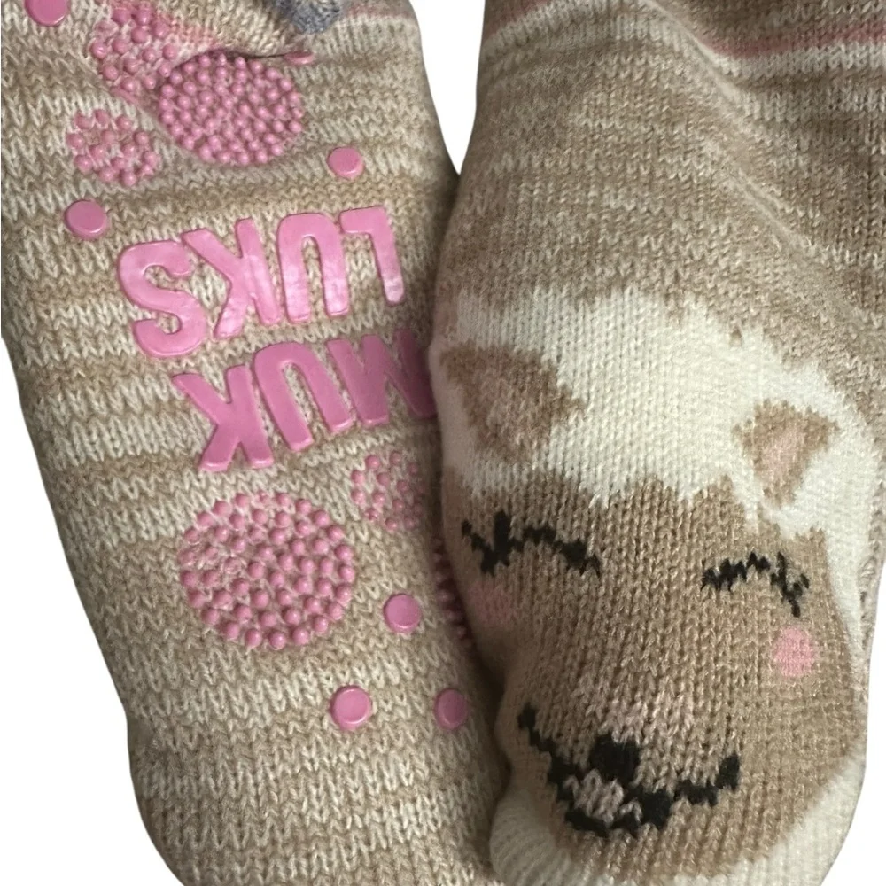 Muk Luks Cabin Socks Treated with Jojoba Oil NWT - S/M 6-8 Giftable